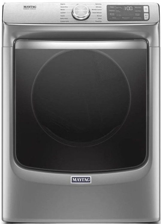 Maytag® 7.3 Cu. Ft. Metallic Slate Front Load Gas Dryer-0