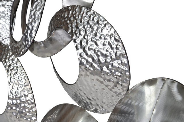 Moe's Home Collection Silver Looped Metal Large Wall Decor-2