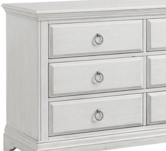 Westwood Design Riley Brushed White Youth Dresser-1