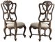Hooker® Furniture Rhapsody Aurora Ecru/Walnut Dining Side Chair-2