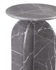 Bassett Mirror Abby Grey Marble Accent Table-1