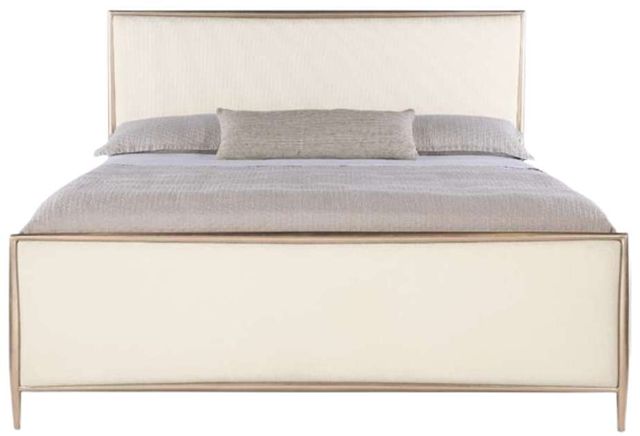 Hooker® Furniture Westwood Plated Radiance/Trendy Snow Queen Upholstered Panel Bed-2