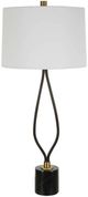 Uttermost® Separate Rustic Black Table Lamp-0