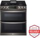 LG 30" Black Stainless Steel Slide-In Electric Range-2