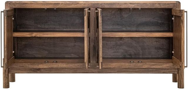International Furniture Direct Dune Beige/Brown Console-4