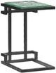 Tommy Bahama® Furniture Island Fusion Hermes Glass Top Martini Table with Black Base-0