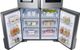 Samsung 22 Cu. Ft. Counter Depth 4-Door Flex™ Refrigerator-Fingerprint Resistant Stainless Steel-2