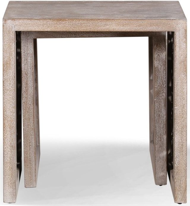 Parker House® Crossings Eden Toasted Tumbleweed Nesting Tables-1
