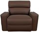 La-Z-Boy® Maddox Chestnut Power Reclining Chair and a Half with Headrest and Lumbar-1