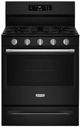 Maytag® 30" Black Freestanding Gas Range -0