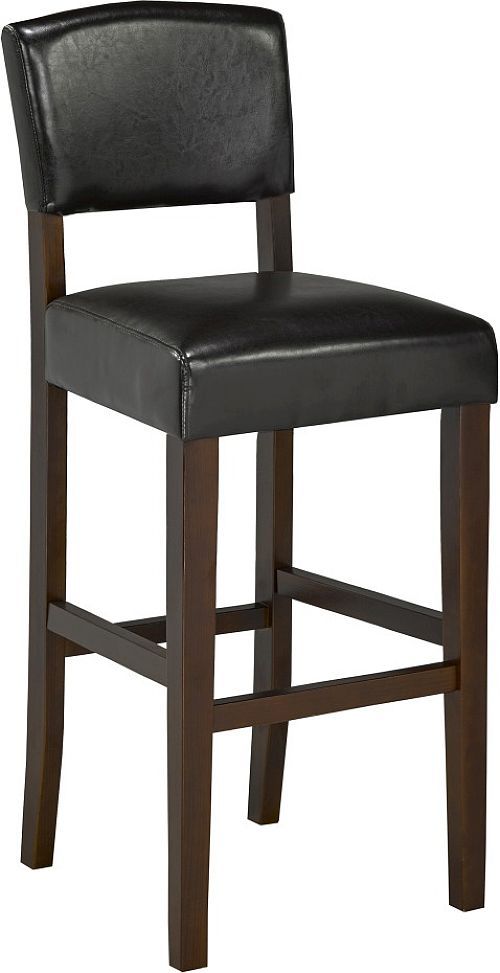 Brassex Inc. 2-Piece Brown/Espresso 29'' Bar Stool Set-0