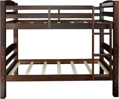 Powell® Levi Espresso Twin/Twin Bunk Bed