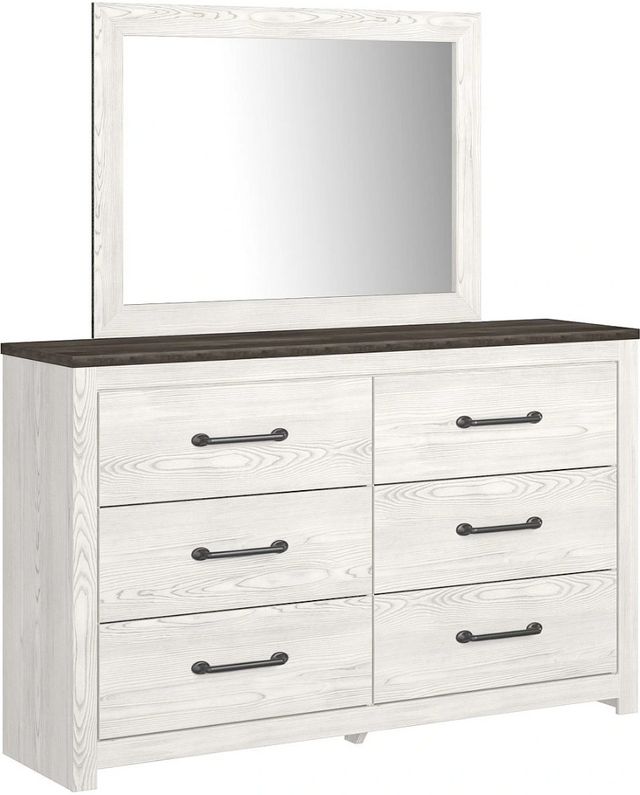 Signature Design by Ashley® Gerridan White Dresser and Mirror