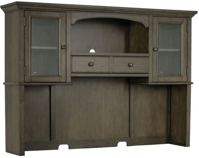 Coaster® Hartshill Burnished Oak Credenza with Hutch-1