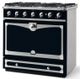La Cornue CornuFe´ 90 36" Dark Navy Blue Slide In Dual Fuel Range-1