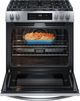 Frigidaire® 30" Stainless Steel Freestanding Front Control Gas Range with Air Fry-2