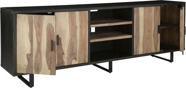 Signature Design by Ashley® Bellwick Natural/Brown Accent Cabinet-1