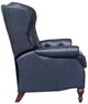 BarcaLounger® Kendall Shoreham Blue Leather Manual Recliner-3