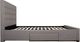 Primo™ International Sullivan Grey King Upholstered Storage Bed with Drawers-2