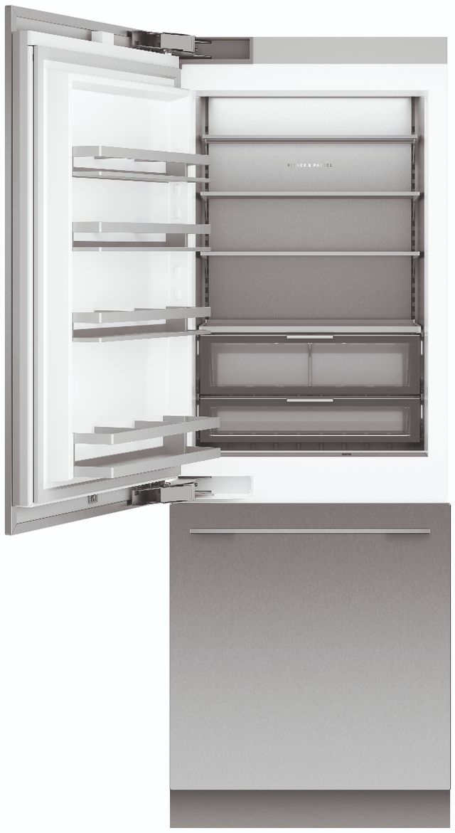 Fisher & Paykel Series 11 30 in. 15.9 Cu. Ft. Panel Ready Built-In Bottom Freezer Refrigerator -3