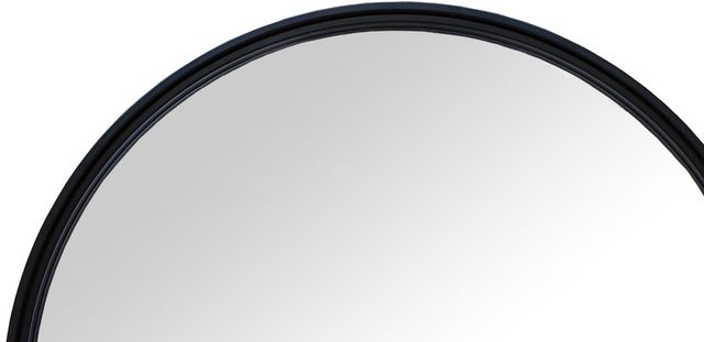 Signature Design by Ashley® Brocky Black Round Accent Mirror-1
