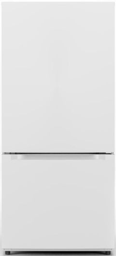 Midea® 30 in. 18.7 Cu. Ft. White Bottom Freezer Refrigerator