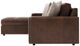 Bernhardt Nest Bernhardt Living 2-Piece Brown Leather Left-Arm Facing Sectional-4
