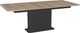 Amisco Customizable Lucarelli 108" Rectangular Extendable Table with 1" Birch Veneer Top and 1 Leaf-0