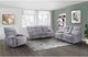 Mazin Furniture Casper Grey Power Glider Recliner-2