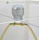 A & B Home Sleek Silver Accent Table Lamp-4