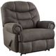 American Wholesale Furniture Big Man Gunmetal Manual Recliner-0