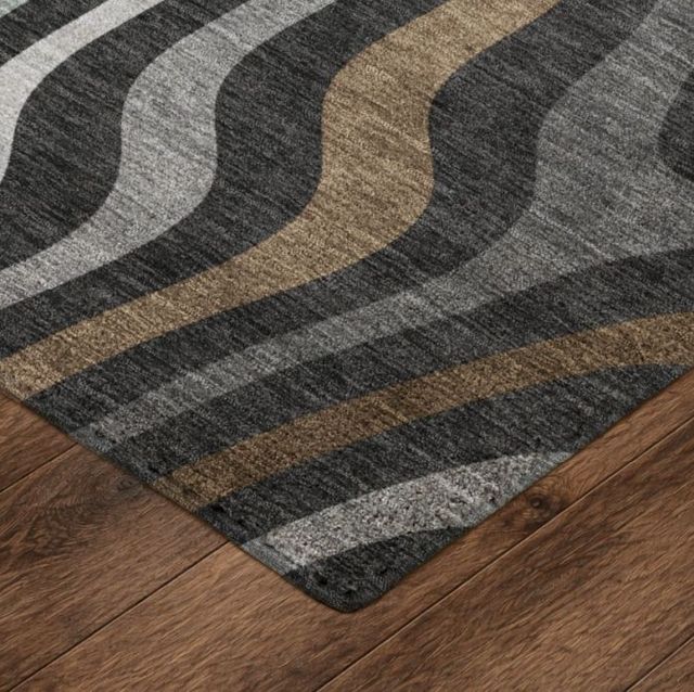 Dalyn™ Rug Company Kenner KN4 Black 5'x8' Area Rug-4