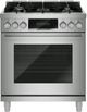 Bosch® 800 Series 30” Stainless Steel Pro Style Gas Range with Convection Bake-0