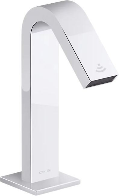 KOHLER® Loure® Polished Chrome Touchless Faucet with Kinesis® Sensor Technology, DC-Powered-0