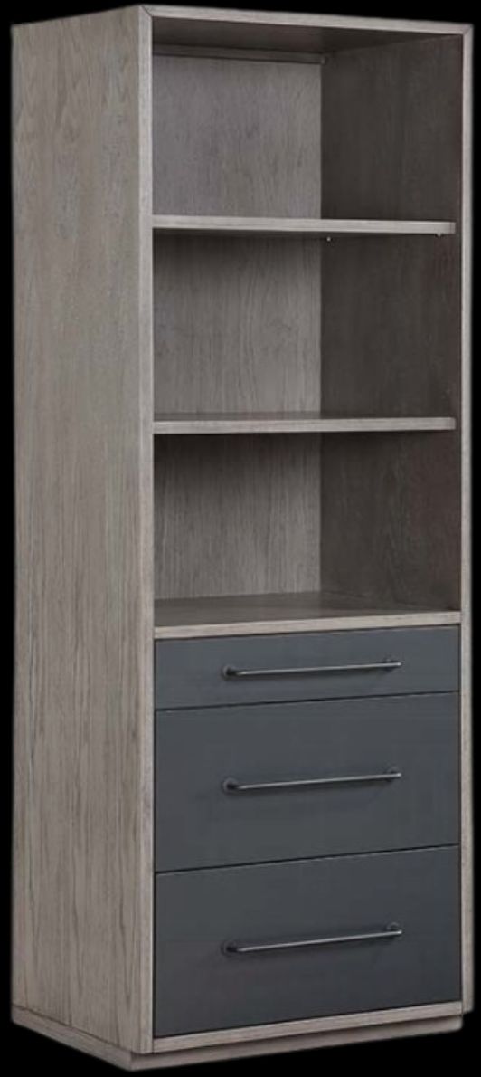 ACME Furniture Estevon Gray Oak Bookshelf-0
