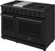 Thor Kitchen L Series 48" Matte Black Pro Style Gas Range-5
