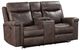 New Classic® Home Furnishings Quade Mocha Dual Manual Reclining Loveseat-0