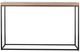 Sunny Designs™ Jax Brown Large Console Table with Black Base-3