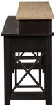 Liberty Furniture Heatherbrook Ash Console Bar Table with Charcoal Base-3