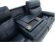Flexsteel® Customizable View Chocolate Power Reclining Sofa with Console, Power Headests and Lumbar-4