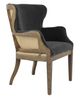 A & B Home Dugan Dark Brown Arm Chair-0