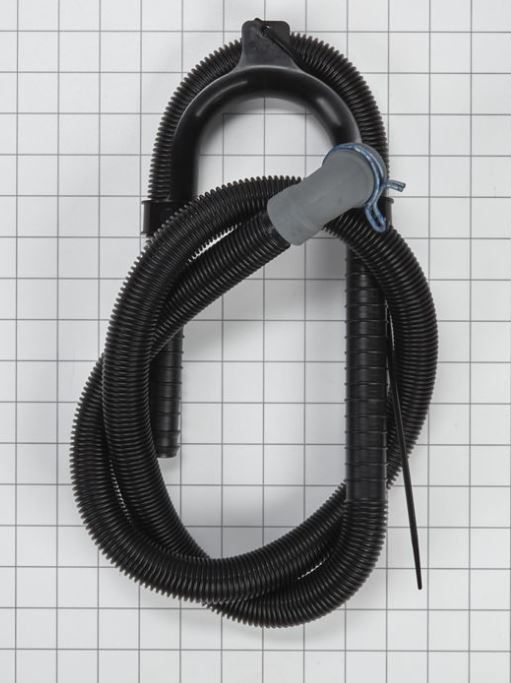 Whirlpool® Black Washer Drain Hose-1