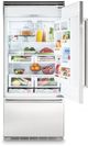 Viking® 5 Series 36" 20.4 Cu. Ft. Stainless Steel Built In Bottom Freezer Refrigerator -1