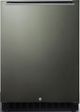 Summit® 4.8 Cu. Ft Black Stainless Steel Under the Counter Refrigerator-0