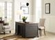 Kincaid® Plank Road Charcoal Farmstead Executive Desk-3