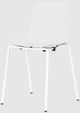 EQ3 Holi White Outdoor Dining Side Chair-2