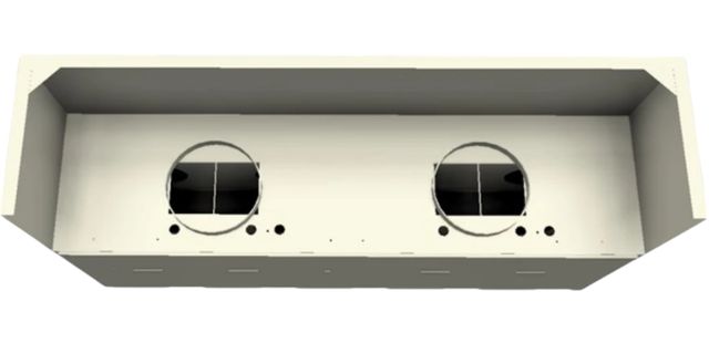 Vent-A-Hood® 48" Biscuit Wall Mounted Range Hood-2
