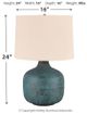 Signature Design by Ashley® Malthace Patina Table Lamp-1