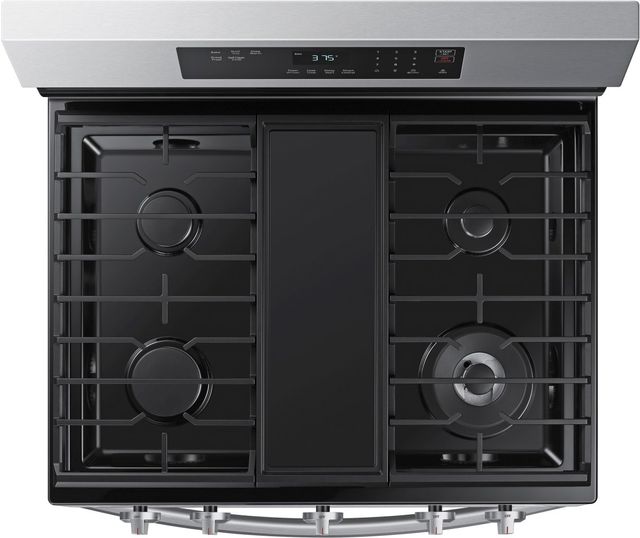 Samsung 30" Stainless Steel Smart Freestanding Gas Range-2