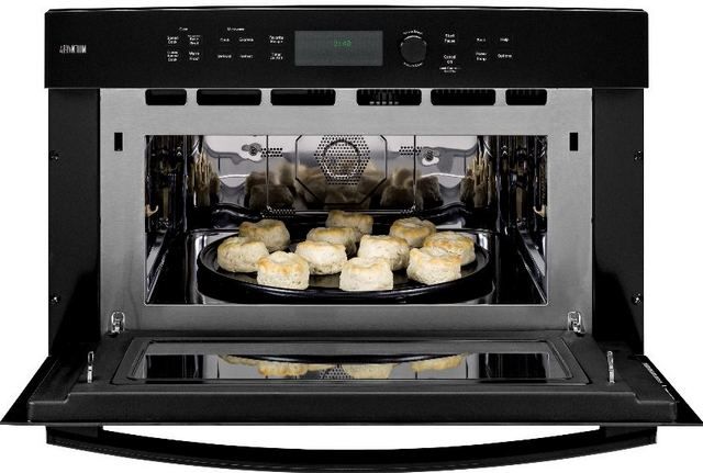 GE Profile™ Series Advantium® 30" Electric Single Oven Built In-Black-3